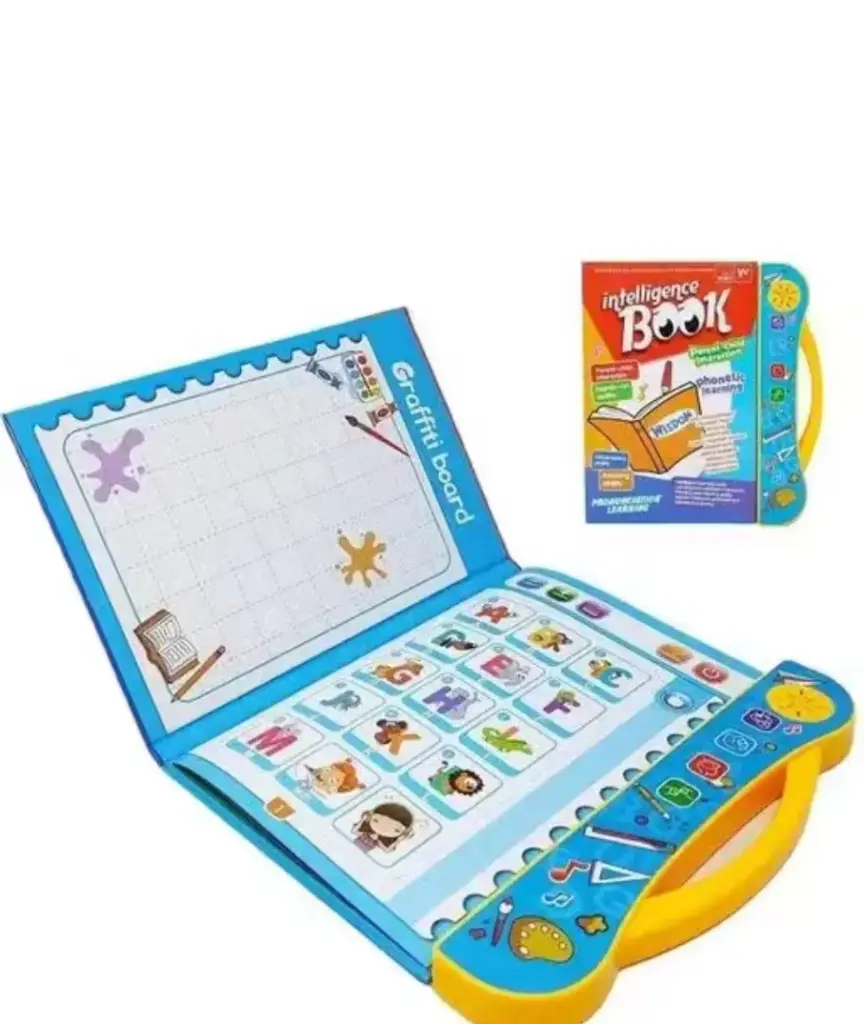 Interactive E-Book for Kids - Parent-Child Learning Toy with Clear Voice and Touch Sensor