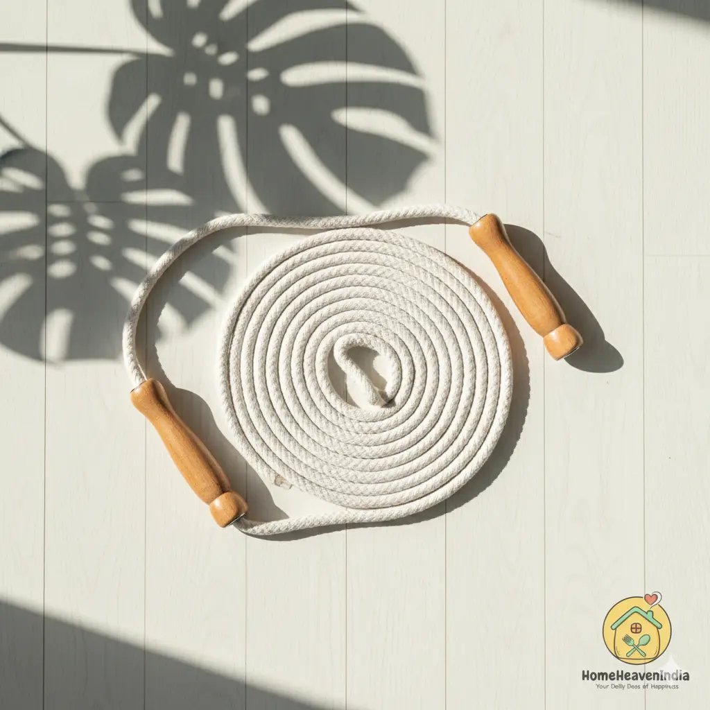 Premium Adjustable Skipping Rope for Fitness and Cardio Workout | Tangle-Free Jump Rope